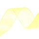 Dzeltena organzas lente