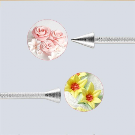 Konditorejas nagu rožu un liliju izgatavošanai