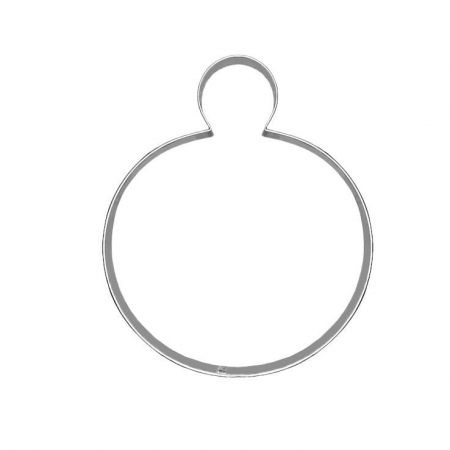 Veidne "Ziemassvētku eglītes rotaļlieta", Ø 4,7 cm