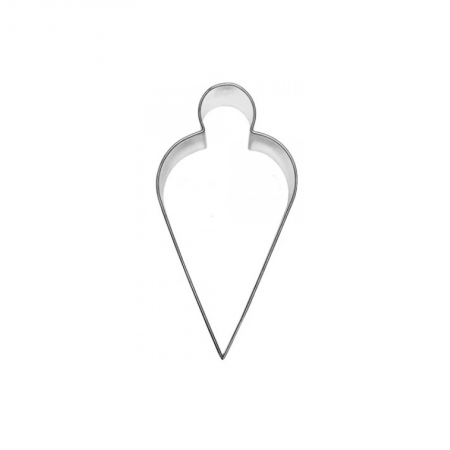 Veidne "Ziemassvētku eglīšu rotaļu lāsteka", 7,0x3,7 cm