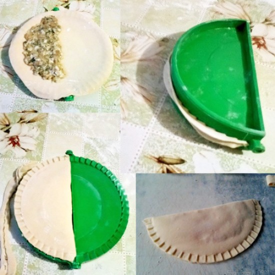 Veidlapa čeburekiem, Ø 17 cm Veidlapa čeburekiem, Ø 17 cm