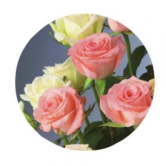 Ēdamistabas bilde "Rozes", Ø 18 cm Ēdamistabas bilde "Rozes", Ø 18 cm