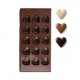 Veidne šokolādei "Sirdis"