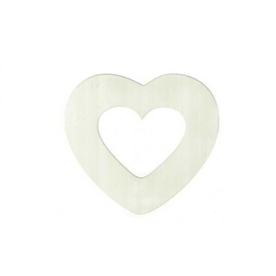 Veidne biskvīta griešanai / kūkas veidošanai "Sirds", 14,5x15,0 cm