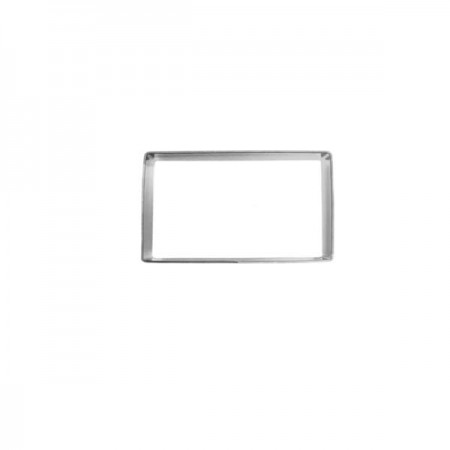 Veidne "Taisnstūris", 3,2x2,1 cm