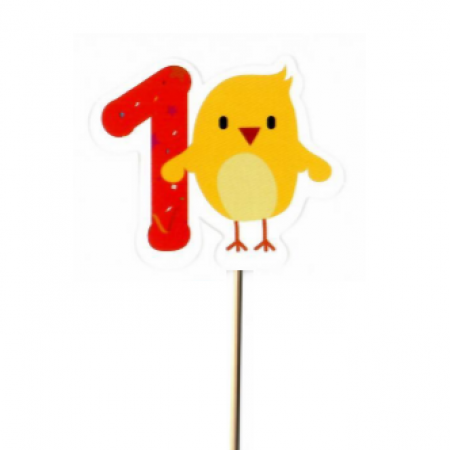 Piespraust "Pirmais numurs un mazā cālis"