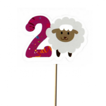 Smeigtukas "Skaičius dvejetas ir maža avelė"