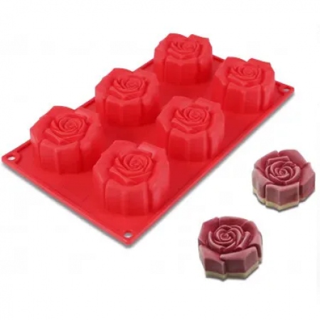 Kepimo forma "Rožytės", 6 vnt.