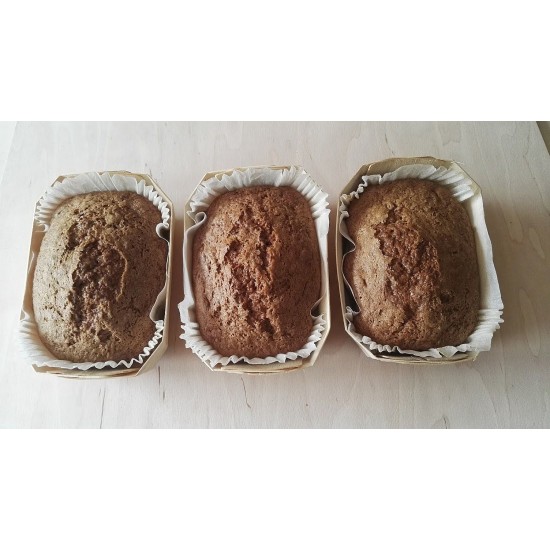 Medinės formelės duonai, serviravimui, šaldymui, 5 vnt., apie 250 g tešlos