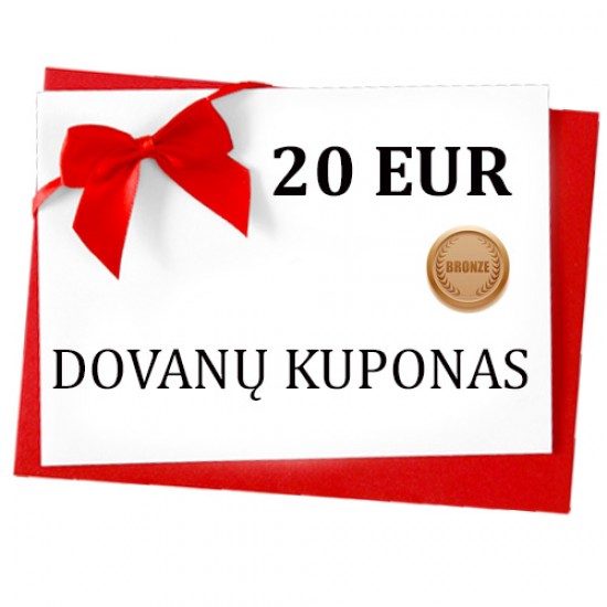 Dāvanu kupons, 20 EUR