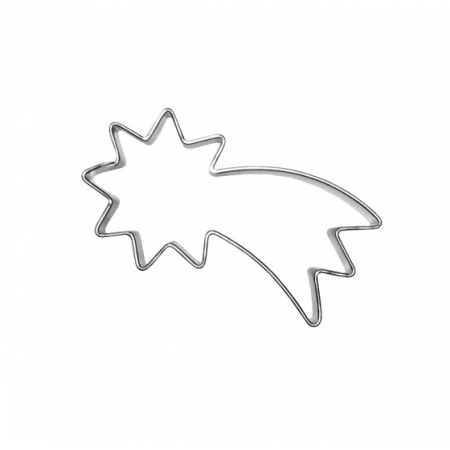 Formelė "Kalėdinė žvaigždė - kometa", 6,5x3,5 cm