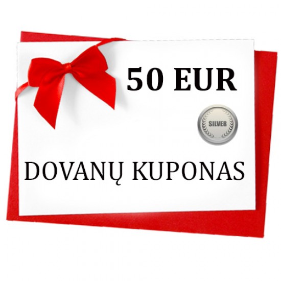 Dāvanu kupons, 50 EUR