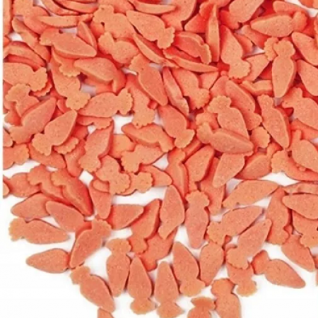 Cukriniai pabarstukai - konfeti "Morkos", 60 ml