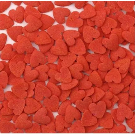 Cukriniai pabarstukai - konfeti "Širdelės", 60 ml