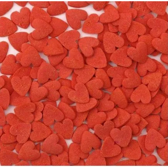 Cukriniai pabarstukai - konfeti "Širdelės", 60 ml