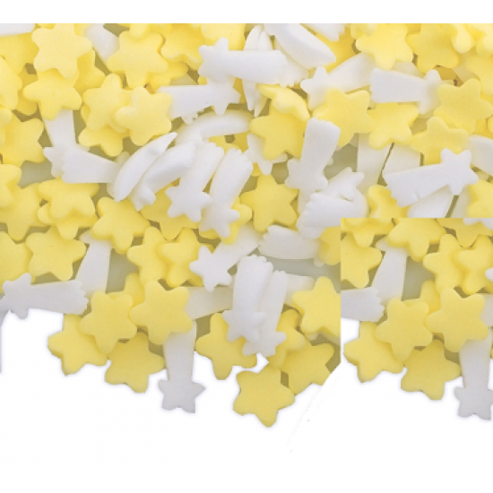 Cukriniai pabarstukai - konfeti "Žvaigždutės ir kometos", 60 ml