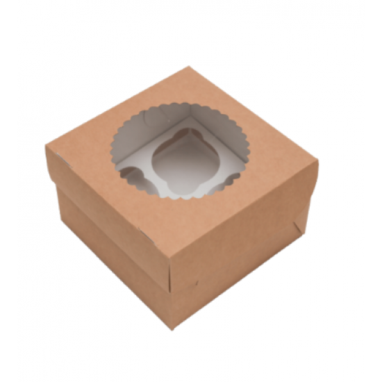Kastītes kēksiem ar kastēm, 2gab., 16,0x16,0x10,0 cm