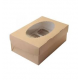 Kastītes kēksiem ar kastēm, 2gab., 25,0x17,0x10,0 cm