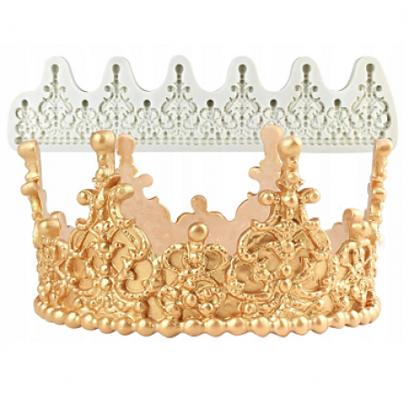 Silikoninė formelė nėriniams - karūna