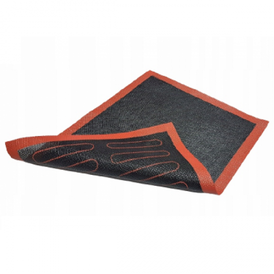 Perforuotas silikoninis kepimo kilimėlis eklerams, 40x30 cm