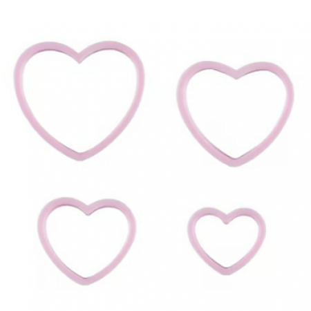 Formelės "Širdelės", 4 vnt.