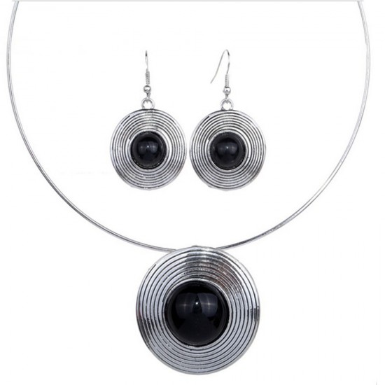 Rinkinys: kaklo papuošalas ir auskarai - 3