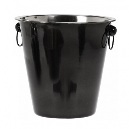 Barmeno rinkinys - blizgus: kibirėlis ledukams, kibirėlis buteliui, šeikeris, žnyplės, 4 vnt.