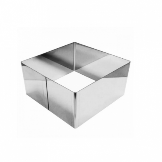 Konditerinė kvadratinė forma, 14,0x14,0 cm, h 4,0 cm