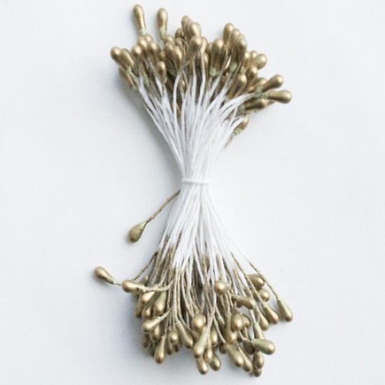 Auksinės spalvos kuokeliai