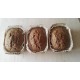 Koka formas maizei, pasniegšanai, sasaldēšanai, 5 gab., Aptuveni 250 g mīklas